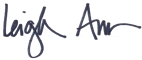 Leigh Ann Ellis Signature